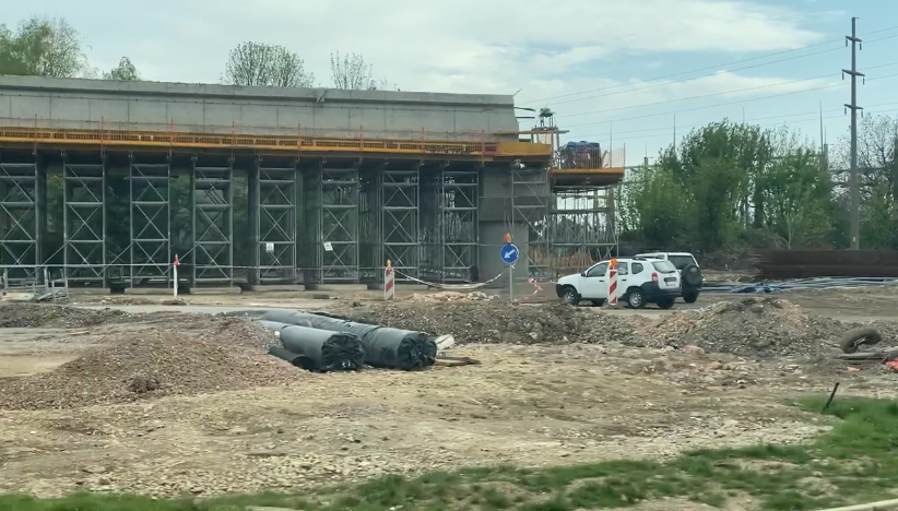 Radovi na pruzi do Aerodroma i Nacionalnog stadiona od Zemun Polja